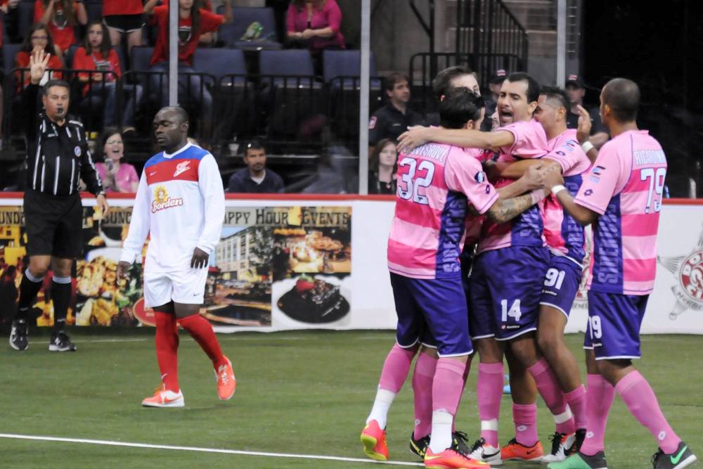 Dallas Sidekicks Play Major Arena Soccer League at Allen Event Center