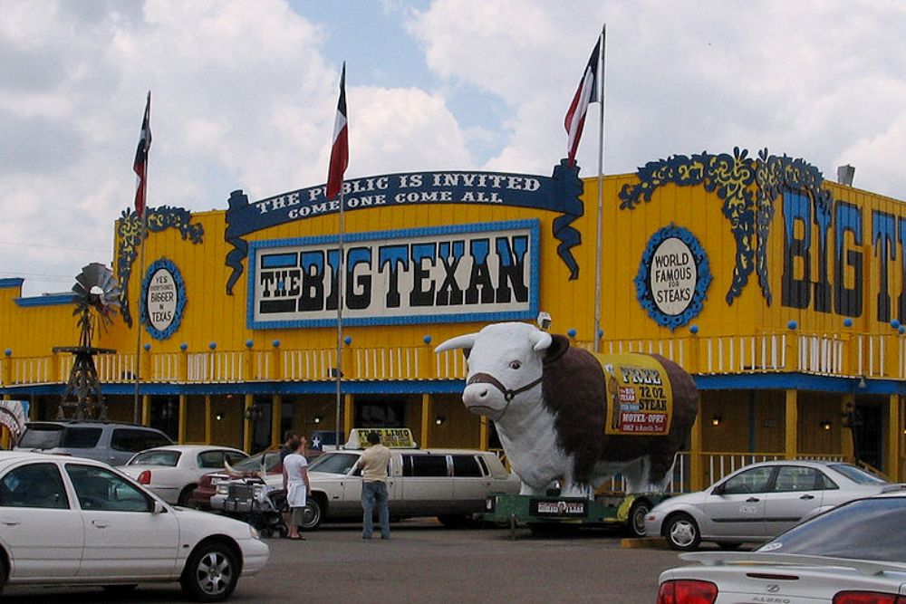 The Big Texan Steak Ranch in Amarillo, Texas